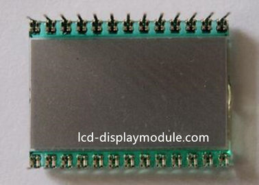 Μονοχρωματική LCD οθόνη αντανακλαστικά θετικά 55.00mm * 15.50mm Operting 4.5V που βλέπει