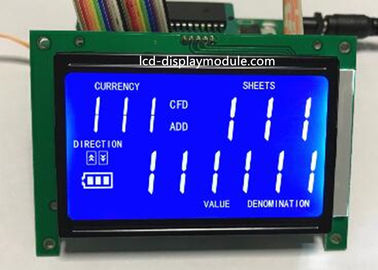 STN 7 πίνακας ISO14001 PCB τσιπ των άσπρων οδηγήσεων οθόνης επιτροπής τμήματος LCD εγκεκριμένος