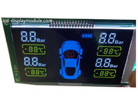 Υψηλό μαύρο 7 τμήμα οθόνης αφής αντίθεσης LCD VA για το αυτοκίνητο κατεύθυνση 12 η ώρα