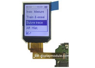 Οθόνη μεγέθους LCD 160 συνήθειας FSTN 128 *, επίδειξη συνήθειας LCD Backlight των άσπρων οδηγήσεων