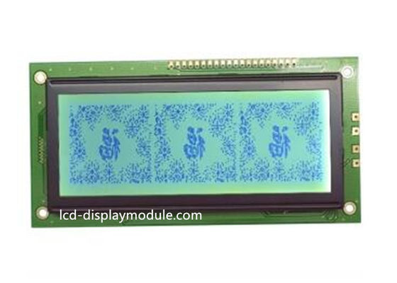 γραφική επίδειξη 192 X 64 5V LCD, κιτρινοπράσινη μεταδιδόμενη ενότητα ΣΠΑΔΊΚΩΝ LCD STN