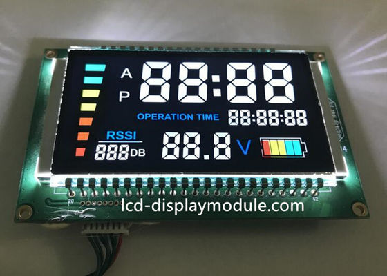 Συνδετήρας ΚΑΡΦΙΤΣΩΝ VA 7 τμήμα LCD, αρνητική LCD επίδειξη τμήματος οικιακών συσκευών